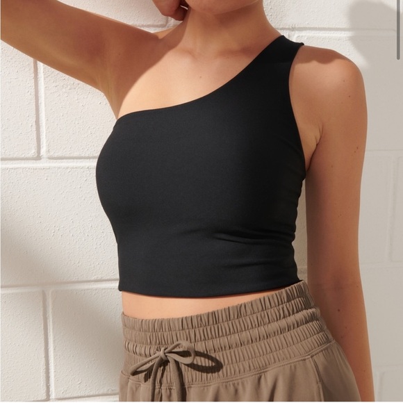 Abercrombie & Fitch YPB One-Shoulder Slim Tank - Picture 1 of 7